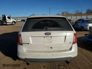 2012 Ford Edge SEL with VIN 2FMDK3J9XCBA51935, listed as a Copart auction lot 46537355 with 208,165 mi miles and Salvage Title. Bid and sale history available at carsss.com. Image 6.
