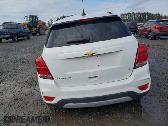 2018 Chevrolet Trax LT with VIN KL7CJPSB4JB714279, listed as a Copart auction lot 84242284 with 83,942 mi miles and Salvage Title. Bid and sale history available at carsss.com. Image 6.