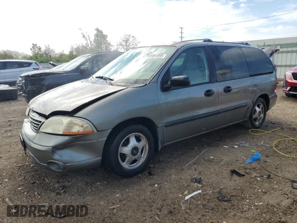 2003 Ford Windstar LX with VIN 2FMZA51413BB77562, listed as a Copart auction lot 56861095 with 170,562 mi miles and Salvage title. Bid and sale history available at DreamBid. Image 1.