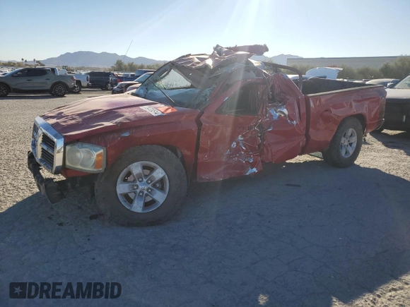 2005 Dodge Dakota ST with VIN 1D7HE22N85S205690, listed as a Copart auction lot 79720514 with Not Provided miles and Non Repairable. Bid and sale history available at DreamBid. Image 1.