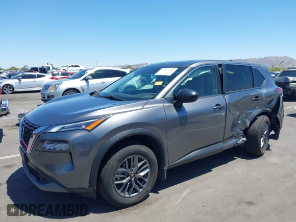 2023 Nissan Rogue S with VIN JN8BT3AA7PW410167, listed as a IAAI auction lot 42277761 with 41,894 mi miles and . Bid and sale history available at DreamBid. Image 2.