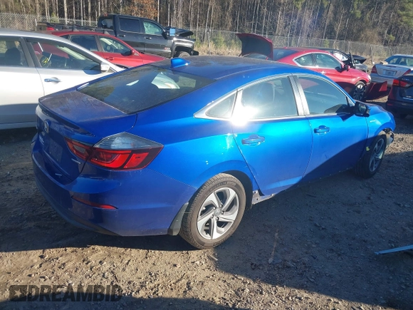2019 Honda Insight EX with VIN 19XZE4F59KE007669, listed as a IAAI auction lot 41320580 with 163,200 mi miles and . Bid and sale history available at carsss.com. Image 4.