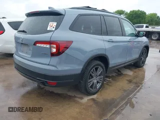 2022 Honda Pilot Sport z VIN 5FNYF5H34NB019222, wystawiony jako IAAI lot #41905708 z przebiegiem 143 397 mil mil oraz . Historia ofert i sprzedaży dostępna na DreamBid. Obrazek 4.