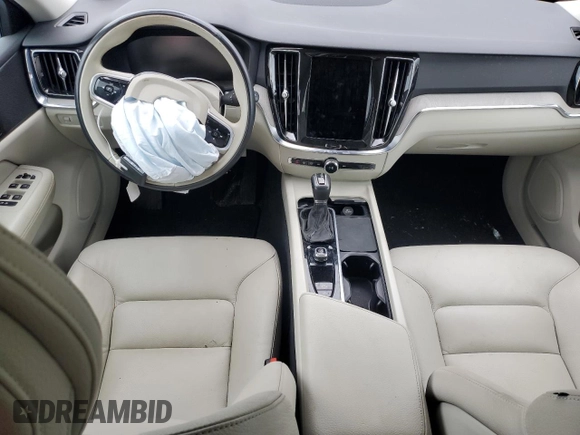 2022 Volvo V60 with VIN YV4102WK5N2093177, listed as a Copart auction lot 57644385 with 66,550 mi miles and Salvage title. Bid and sale history available at DreamBid. Image 8.