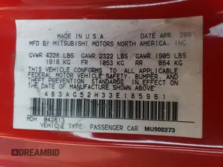 2003 Dodge Stratus z VIN 4B3AG52H33E185961, wystawiony jako Copart lot #82802924 z przebiegiem 199 085 mil mil oraz Szkoda całkowita • Salvage title. Historia ofert i sprzedaży dostępna na DreamBid. Obrazek 14.