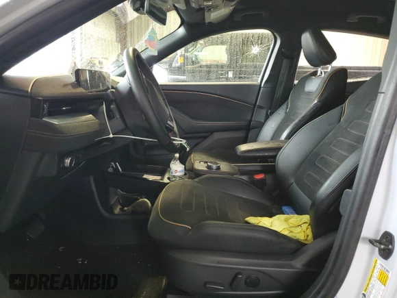 2022 Ford Mustang Mach-E GT with VIN 3FMTK4SEXNMA25284, listed as a Copart auction lot 56784195 with Not provided miles and Salvage title. Bid and sale history available at DreamBid. Image 7.