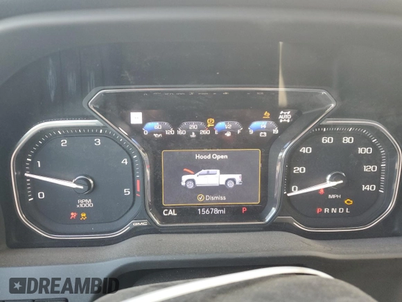2023 GMC Sierra 3500HD Denali z VIN 1GT49WEYXPF254508, wystawiony jako Copart lot #69431844 z przebiegiem 15 678 mil mil oraz Szkoda całkowita • Salvage title. Historia ofert i sprzedaży dostępna na DreamBid. Obrazek 9.