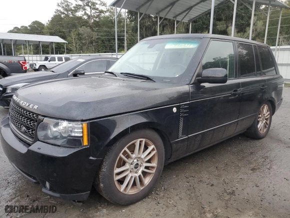 2012 Land Rover Range Rover HSE with VIN SALME1D49CA392621, listed as a Copart auction lot 80618414 with 95,487 mi miles and Clean Title. Bid and sale history available at carsss.com. Image 1.