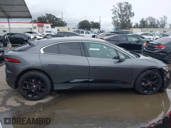 2020 Jaguar I-Pace SE with VIN SADHC2S13L1F79454, listed as a IAAI auction lot 41728860 with 32,035 mi miles and . Bid and sale history available at DreamBid. Image 13.