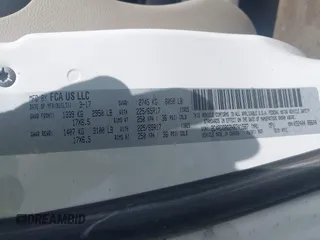 2017 Dodge Grand Caravan SE Plus z VIN 2C4RDGBG2HR741587, wystawiony jako IAAI lot #41965041 z przebiegiem 88 112 mil mil oraz . Historia ofert i sprzedaży dostępna na DreamBid. Obrazek 9.