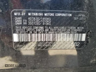 2014 Mitsubishi Lancer GT with VIN JA32U8FWXEU010430, listed as a Copart auction lot 80284124 with Not Provided miles and Salvage Title. Bid and sale history available at DreamBid. Image 12.