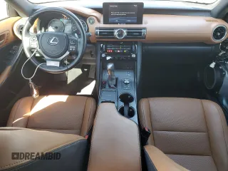 2022 Lexus IS with VIN JTHDA1D25N5119803, listed as a Copart auction lot 41886005 with 46,603 mi miles and Salvage Title. Bid and sale history available at carsss.com. Image 8.
