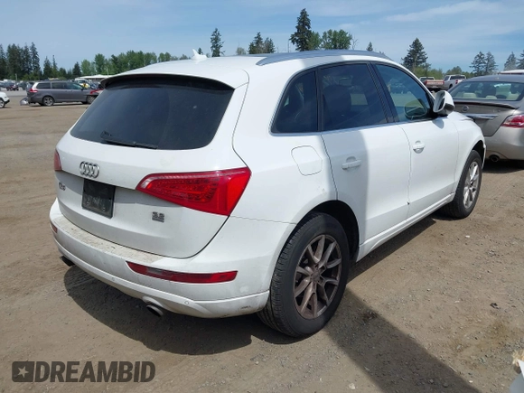2010 Audi Q5 Premium Plus with VIN WA1LKAFP6AA057942, listed as a IAAI auction lot 42208245 with 133,064 mi miles and . Bid and sale history available at DreamBid. Image 4.
