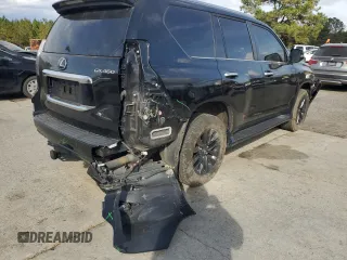 2021 Lexus GX with VIN JTJAM7BX4M5285688, listed as a Copart auction lot 47777425 with 40,161 mi miles and Salvage Title. Bid and sale history available at carsss.com. Image 3.