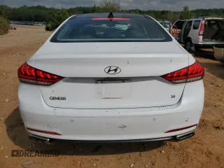 2016 Hyundai Genesis 3.8L z VIN KMHGN4JE7GU134715, wystawiony jako Copart lot #51844625 z przebiegiem 149 594 mil mil oraz Szkody całkowita. Historia ofert i sprzedaży dostępna na DreamBid. Obrazek 6.