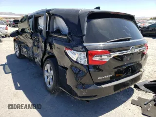 2020 Honda Odyssey EX with VIN 5FNRL6H53LB018841, listed as a Copart auction lot 75122564 with 31,211 mi miles and Salvage Title. Bid and sale history available at DreamBid. Image 3.
