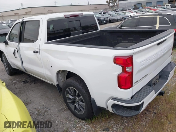 2021 Chevrolet Silverado 1500 RST with VIN 3GCUYEET6MG194383, listed as a IAAI auction lot 42000451 with 145,704 mi miles. Bid and sale history available at carsss.com. Image 3.