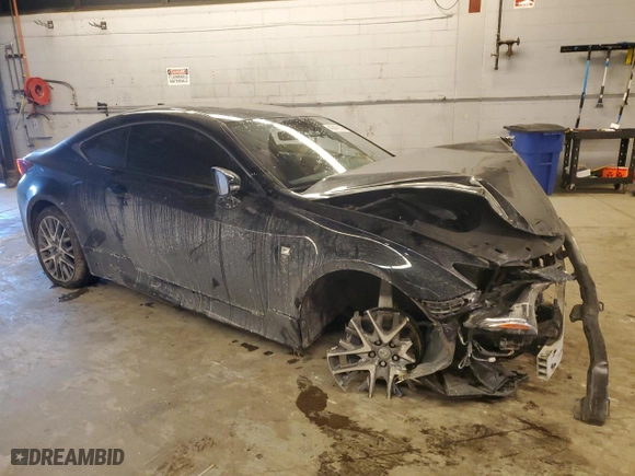 2018 Lexus RC with VIN JTHS85BC3J5004391, listed as a Copart auction lot 42441935 with 62,633 mi miles and Salvage Title. Bid and sale history available at carsss.com. Image 4.