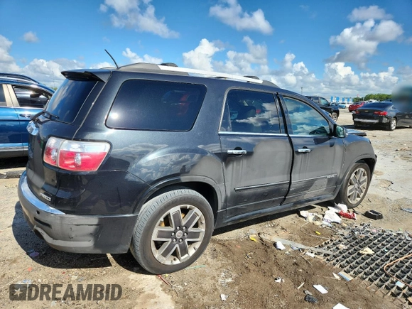 2012 GMC Acadia Denali with VIN 1GKKVTED8CJ130148, listed as a Copart auction lot 63664875 with 138,918 mi miles and Salvage title. Bid and sale history available at DreamBid. Image 3.