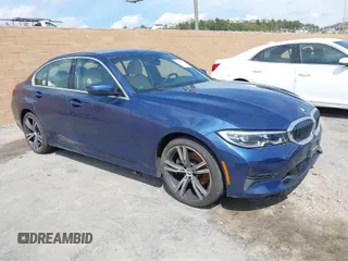 2021 BMW 3 Series 330i with VIN 3MW5R1J08M8B68283, listed as a IAAI auction lot 41531787 with 31,060 mi miles. Bid and sale history available at carsss.com. Image 1.