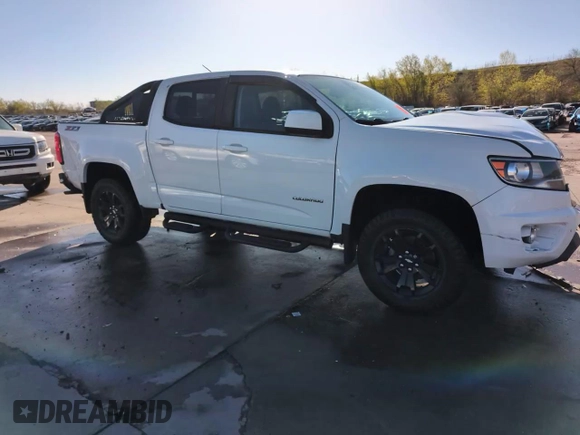 2018 Chevrolet Colorado 4WD Z71 with VIN 1GCGTDEN4J1189913, listed as a Copart auction lot 55279105 with 76,132 mi miles and Salvage title. Bid and sale history available at DreamBid. Image 13.