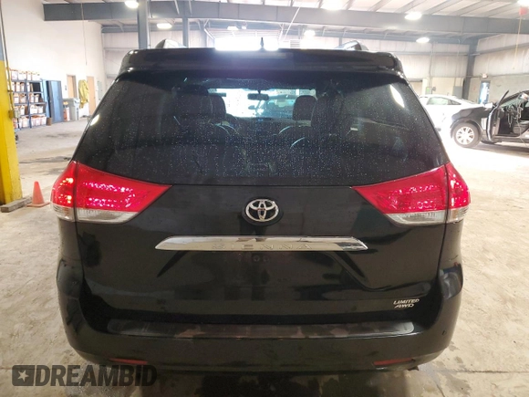2011 Toyota Sienna XLE with VIN 5TDDK3DC1BS028679, listed as a Copart auction lot 52450655 with 114,054 mi miles and Salvage Title. Bid and sale history available at carsss.com. Image 6.