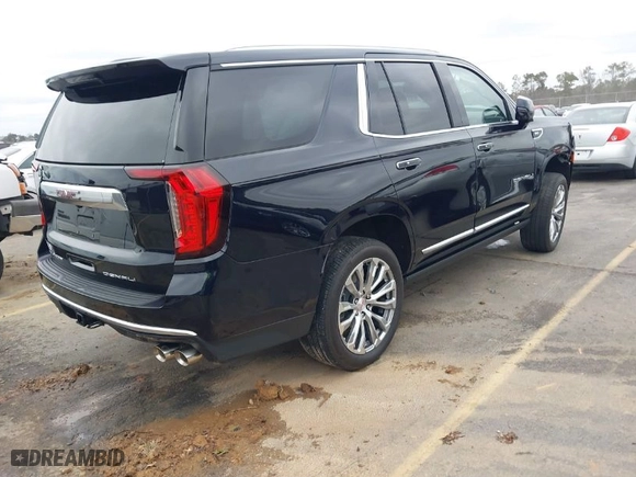 2023 GMC Yukon Denali with VIN 1GKS1DKL6PR480432, listed as a IAAI auction lot 41620789 with 25,395 mi miles. Bid and sale history available at carsss.com. Image 4.