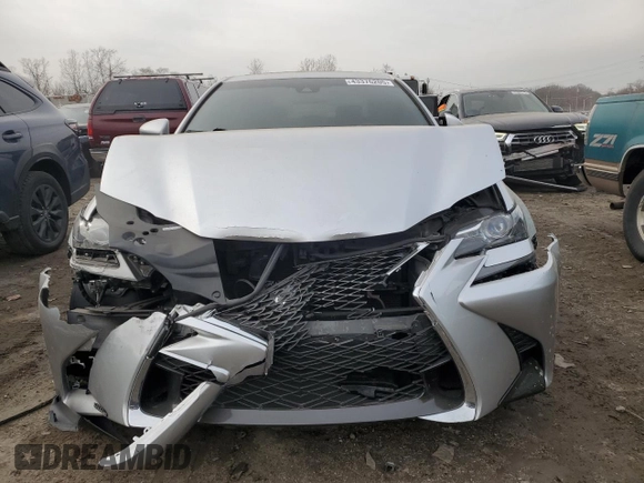 2017 Lexus GS with VIN JTHBA1BL8HA003798, listed as a Copart auction lot 43376205 with 66,541 mi miles and Salvage Title. Bid and sale history available at carsss.com. Image 5.