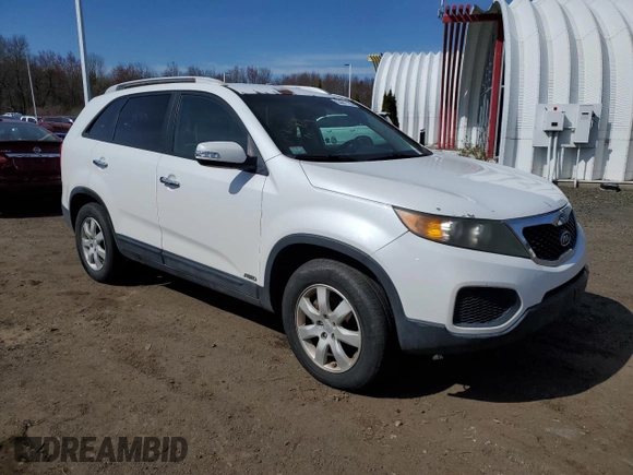 2011 Kia Sorento LX with VIN 5XYKTDA28BG123176, listed as a Copart auction lot 53681135 with 176,725 mi miles and Clean Title. Bid and sale history available at carsss.com. Image 4.