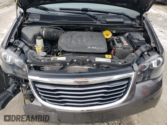 2016 Chrysler Town & Country S with VIN 2C4RC1HG1GR158420, listed as a Copart auction lot 43917615 with 106,980 mi miles and Salvage Title. Bid and sale history available at carsss.com. Image 12.