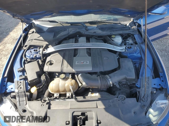 2018 Ford Mustang GT with VIN 1FA6P8CF9J5107286, listed as a Copart auction lot 52190835 with 177,804 mi miles and Salvage title. Bid and sale history available at DreamBid. Image 11.