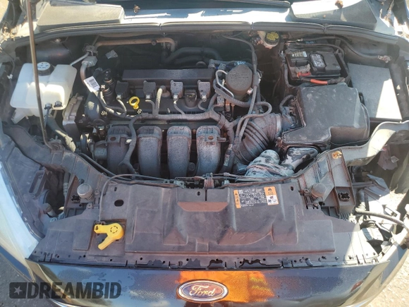 2015 Ford Focus Titanium with VIN 1FADP3J29FL311471, listed as a Copart auction lot 87805235 with 195,026 mi miles and Salvage Title. Bid and sale history available at carsss.com. Image 11.