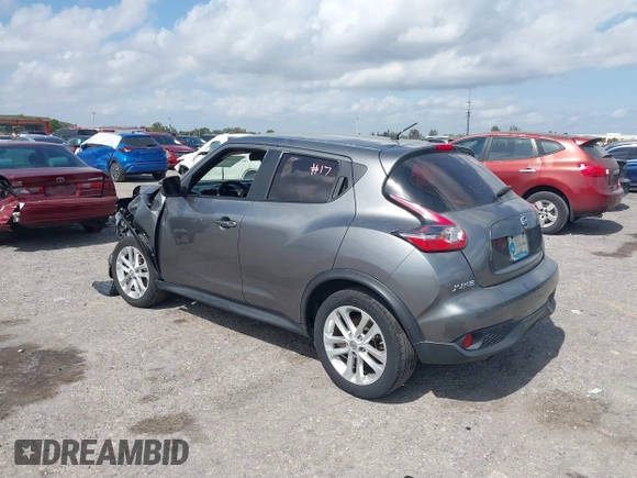 2015 Nissan Juke SV with VIN JN8AF5MV8FT553710, listed as a IAAI auction lot 41522207 with 114,824 mi miles. Bid and sale history available at carsss.com. Image 3.