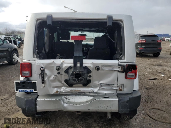 2012 Jeep Wrangler Arctic with VIN 1C4AJWBG4CL131823, listed as a Copart auction lot 87161194 with 152,124 mi miles and Clean title. Bid and sale history available at DreamBid. Image 6.