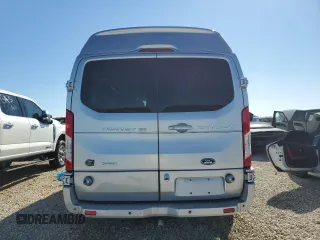 2018 Ford Transit with VIN 1FTYE9ZG7JKA53471, listed as a Copart auction lot 76933234 with 78,295 mi miles and Salvage title. Bid and sale history available at DreamBid. Image 6.