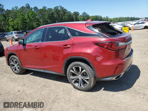 2016 Lexus RX 350 with VIN 2T2ZZMCA3GC005696, listed as a Copart auction lot 56166385 with 111,975 mi miles and Salvage title. Bid and sale history available at DreamBid. Image 2.