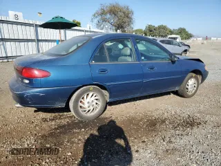1998 Ford Escort SE with VIN 1FAFP13P1WW167919, listed as a Copart auction lot 72810024 with 211,520 mi miles and Salvage Title. Bid and sale history available at carsss.com. Image 3.