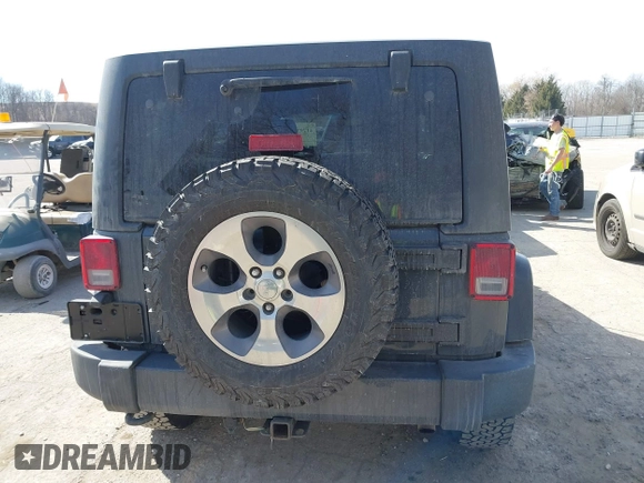 2016 Jeep Wrangler Unlimited 75th Anniversary with VIN 1C4BJWEG9GL250408, listed as a IAAI auction lot 41793706 with 102,436 mi miles. Bid and sale history available at carsss.com. Image 16.