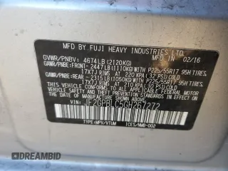 2016 Subaru Crosstrek Touring z VIN JF2GPBLC5GH267272, wystawiony jako Copart lot #73395344 z przebiegiem 114 266 mil mil oraz Szkoda całkowita • Salvage title. Historia ofert i sprzedaży dostępna na DreamBid. Obrazek 14.