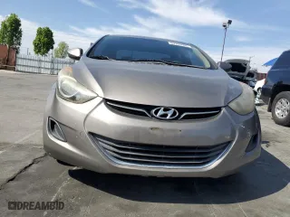 2013 Hyundai Elantra Limited PZEV with VIN 5NPDH4AE1DH186412, listed as a Copart auction lot 53165965 with 156,004 mi miles and Salvage Title. Bid and sale history available at carsss.com. Image 5.