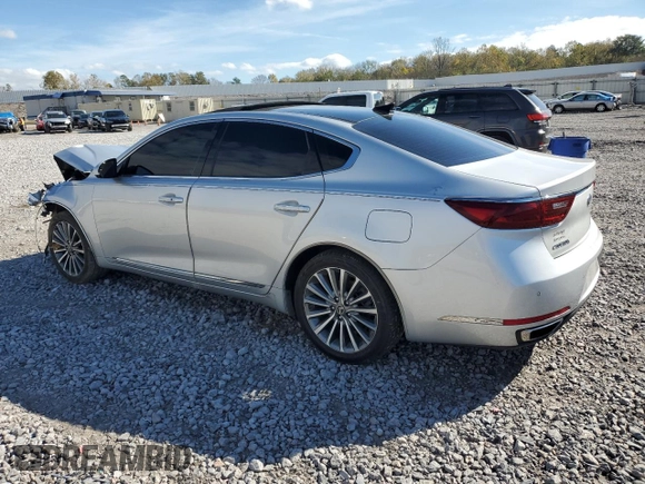 2017 Kia Cadenza Premium with VIN KNALC4J19H5060549, listed as a Copart auction lot 80995714 with 95,763 mi miles and Salvage Title. Bid and sale history available at carsss.com. Image 2.