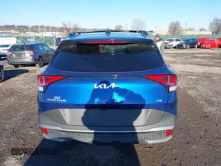 2024 Kia Sportage X-Line with VIN 5XYK6CDF3RG202622, listed as a IAAI auction lot 41096038 with 9,379 mi miles and . Bid and sale history available at carsss.com. Image 16.