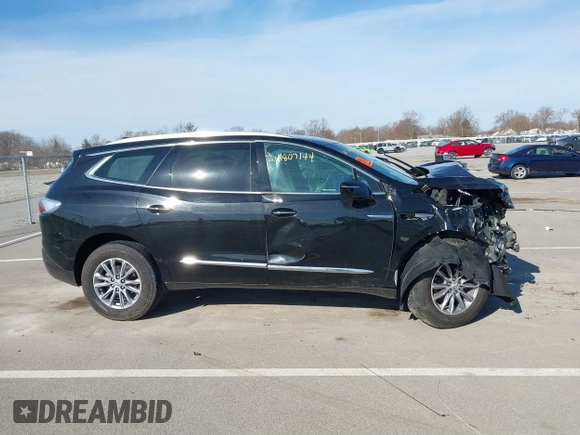 2023 Buick Enclave Essence with VIN 5GAEVAKW1PJ235687, listed as a IAAI auction lot 41807144 with 39,622 mi miles and . Bid and sale history available at DreamBid. Image 14.