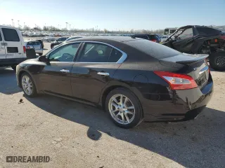 2011 Nissan Maxima 3.5 SV with VIN 1N4AA5AP7BC855019, listed as a Copart auction lot 49722125 with 185,344 mi miles and Salvage Title. Bid and sale history available at carsss.com. Image 2.