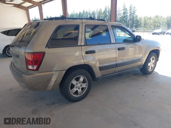2005 Jeep Grand Cherokee Laredo with VIN 1J4GR48K05C619957, listed as a IAAI auction lot 42626093 with 279,017 mi miles and . Bid and sale history available at DreamBid. Image 4.