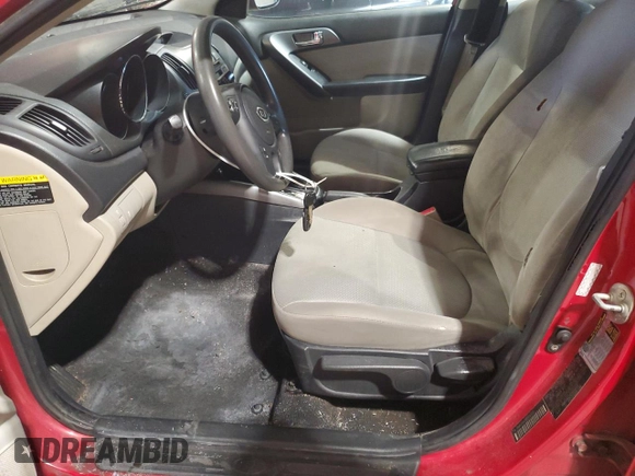 2013 Kia Forte EX with VIN KNAFU4A28D5654515, listed as a Copart auction lot 55874265 with 111,412 mi miles and Clean Title. Bid and sale history available at carsss.com. Image 7.