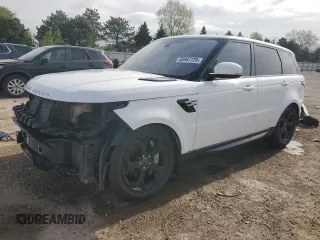 2019 Land Rover Range Rover Sport HSE z VIN SALWR2RV8KA837370, wystawiony jako Copart lot #53947125 z przebiegiem 78 688 mil mil oraz Szkoda całkowita • Salvage title. Historia ofert i sprzedaży dostępna na DreamBid. Obrazek 1.