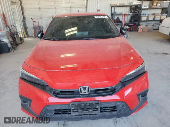 2024 Honda Civic Sedan Sport with VIN 2HGFE2F59RH510626, listed as a Copart auction lot 48603485 with 17,634 mi miles and Salvage Title. Bid and sale history available at carsss.com. Image 5.