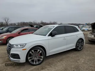 2020 Audi SQ5 Premium Plus with VIN WA1B4AFY7L2086507, listed as a Copart auction lot 43225885 with Not provided miles and Salvage title. Bid and sale history available at DreamBid. Image 1.
