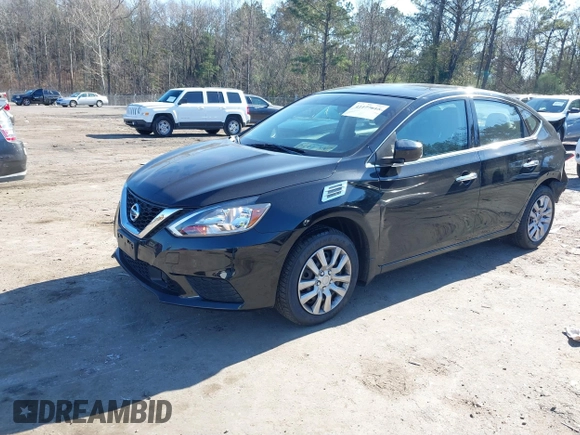 2019 Nissan Sentra S with VIN 3N1AB7AP7KY210335, listed as a IAAI auction lot 41177615 with 89,778 mi miles. Bid and sale history available at carsss.com. Image 17.